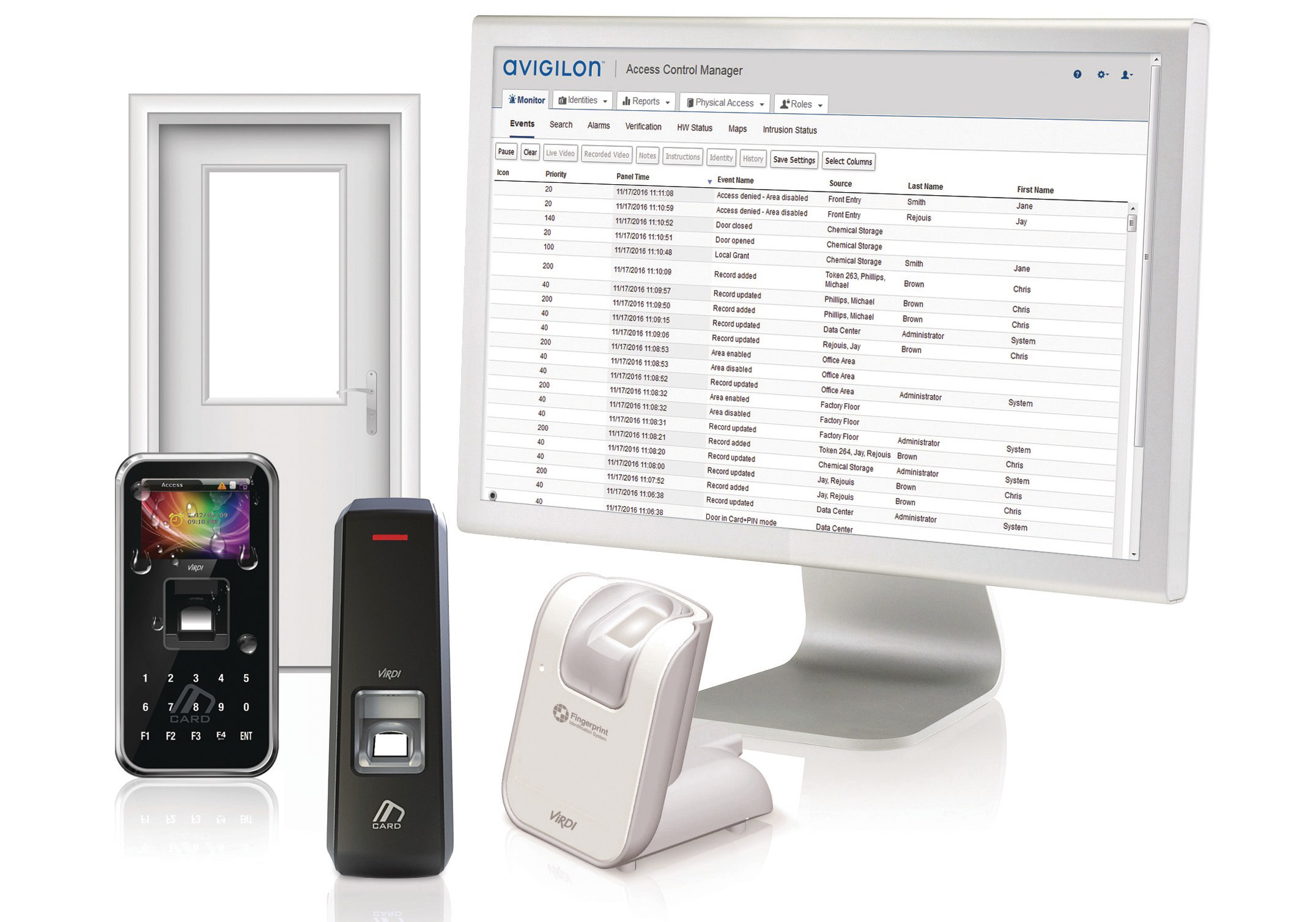 Access control hardware