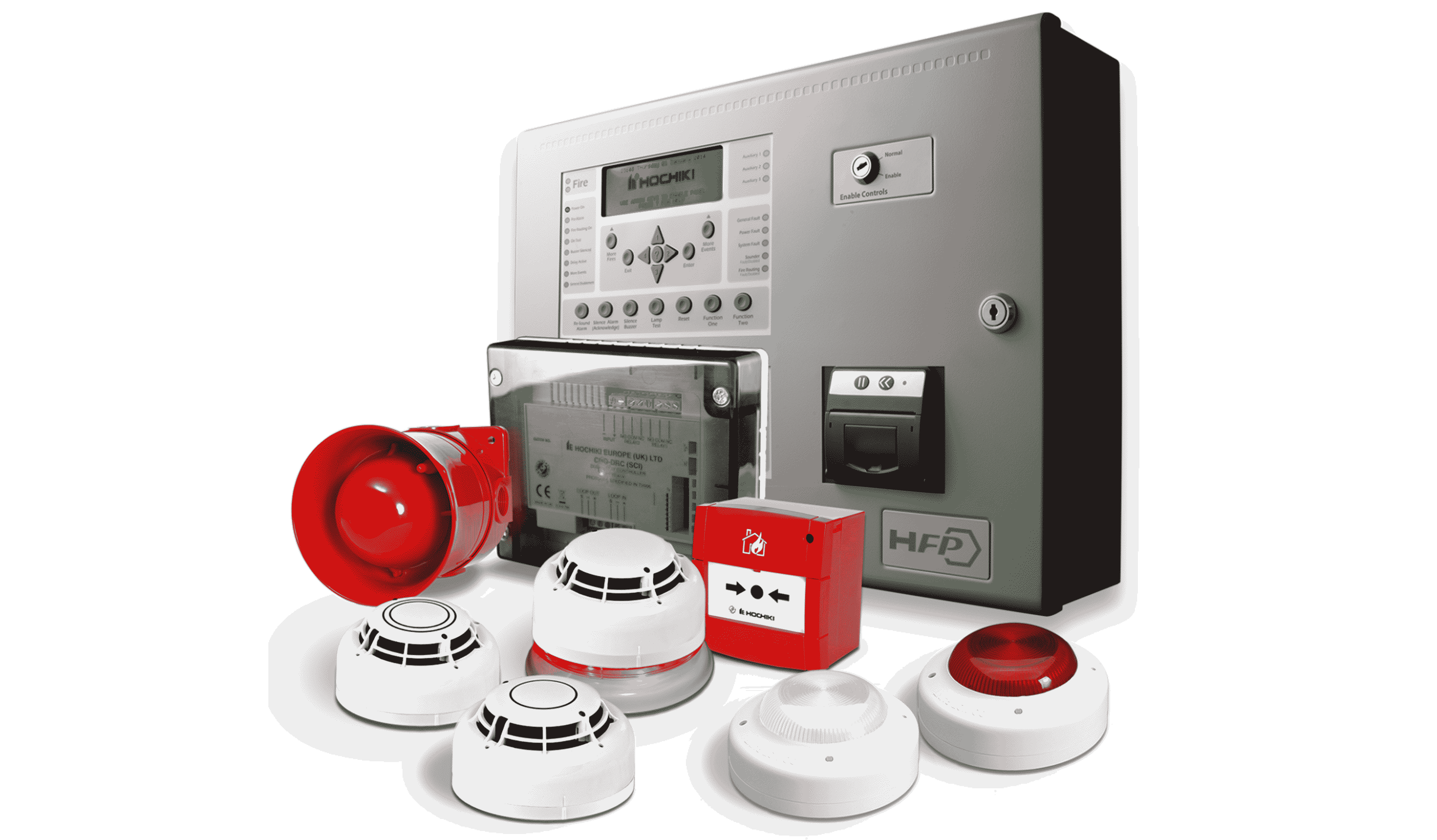 Alarm system components